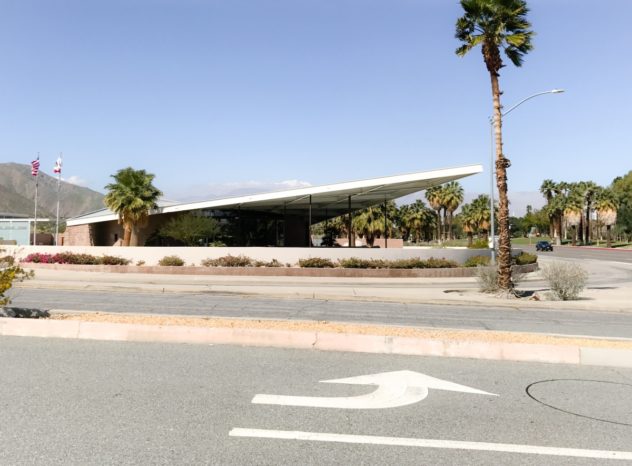 Vistor Center Palm Springs Tankstelle Welcome Tipps 